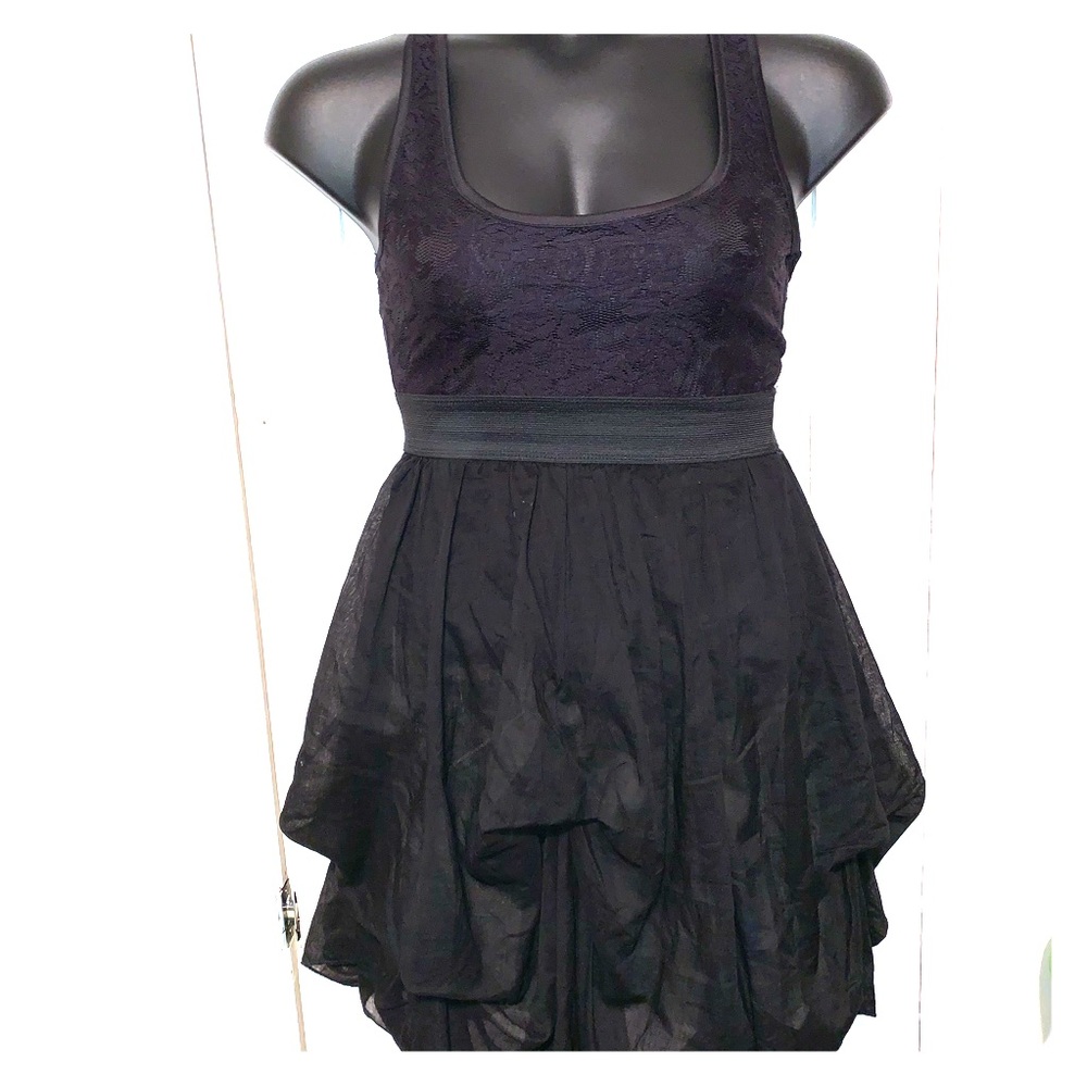 Threads Black Summer Party Dress